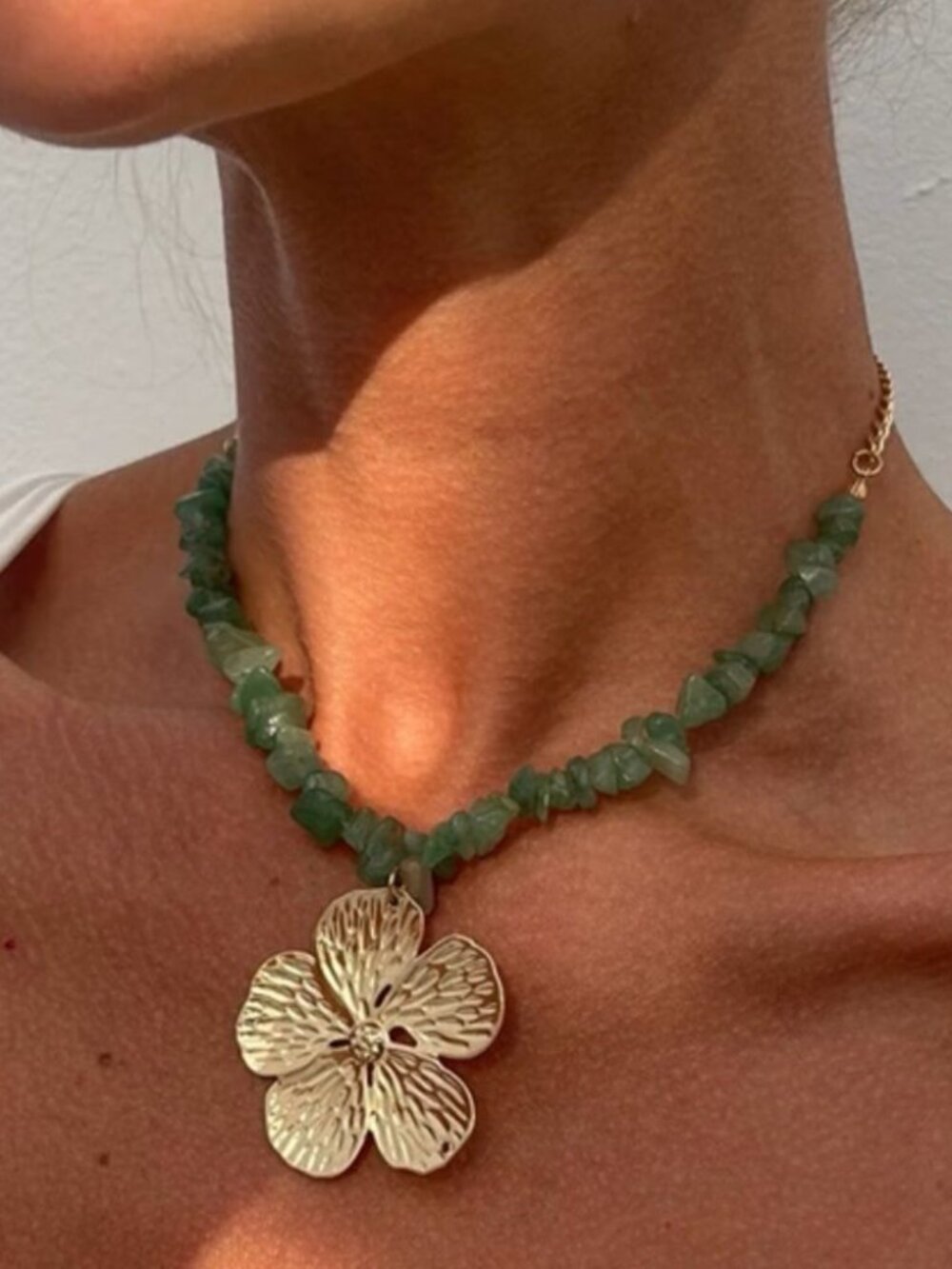 GoldflowerNecklaceN961